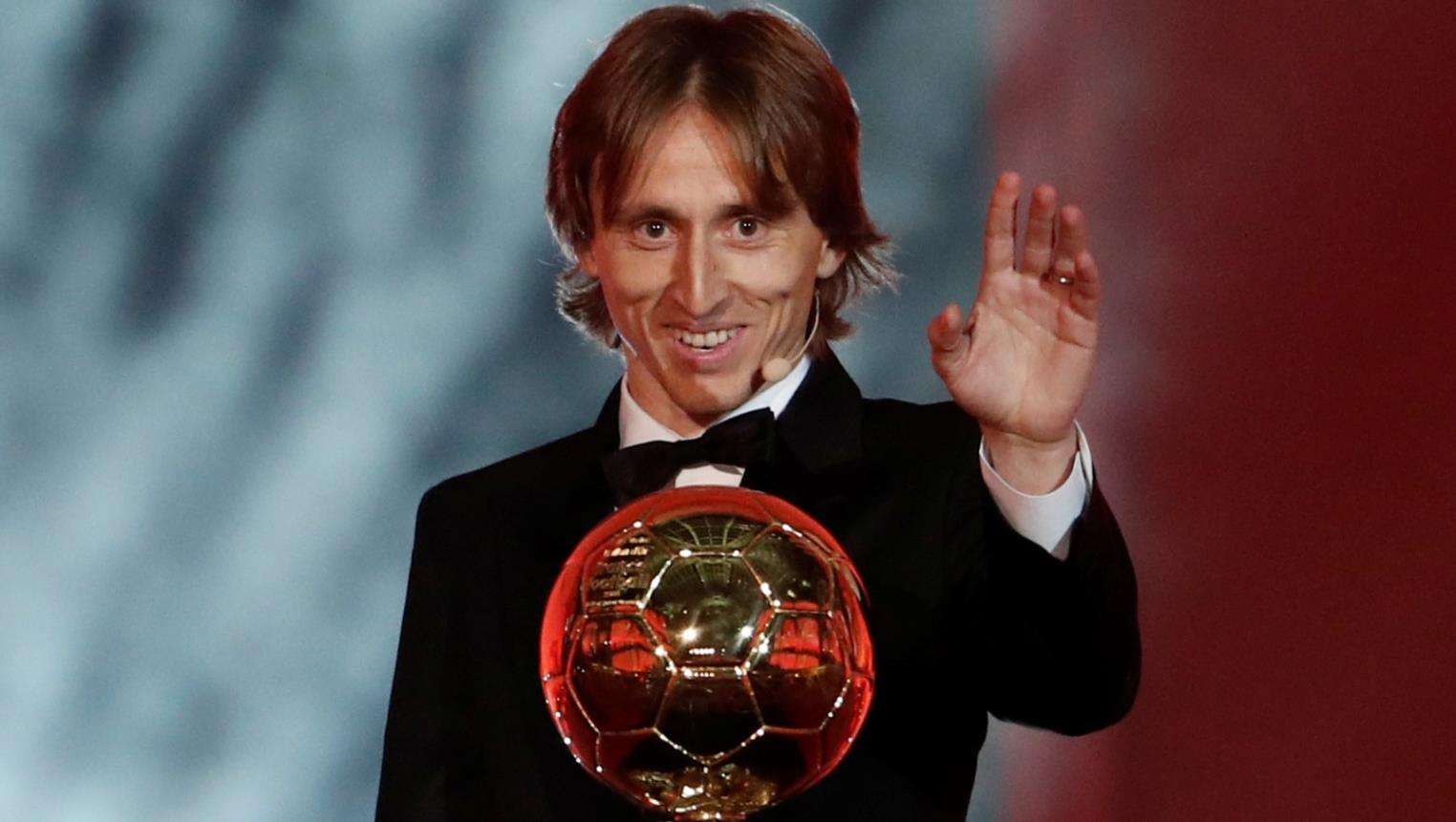 Luka Modric won 2018 Ballon d’Or