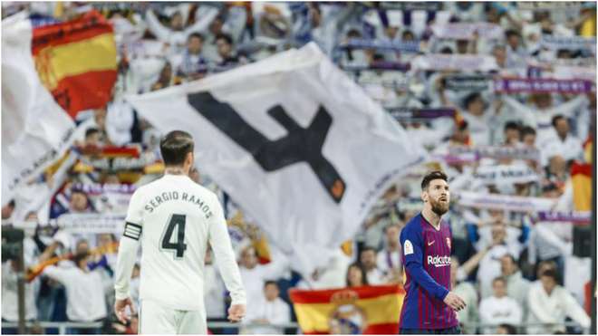 The Clasico between Barcelona and Real Madrid