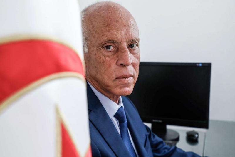 Tunisian President of Tunisia Kais Saied
