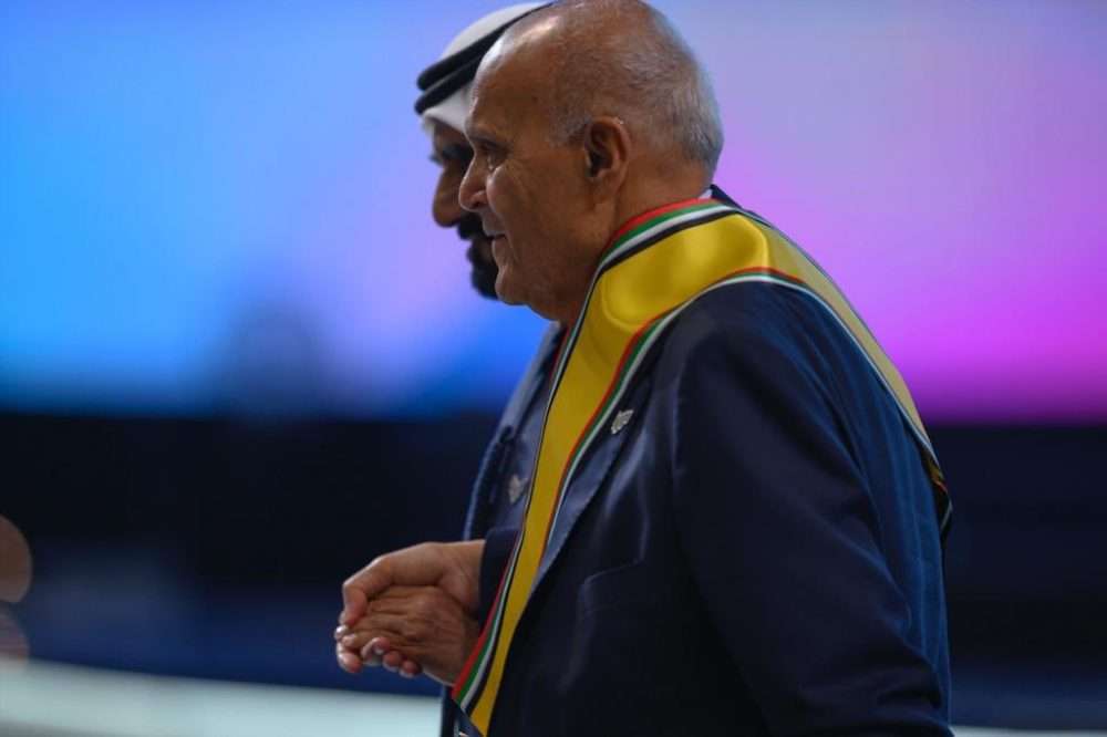 Sheikh Mohammed Bin Rashid Al Maktoum and Magdi Yacoub