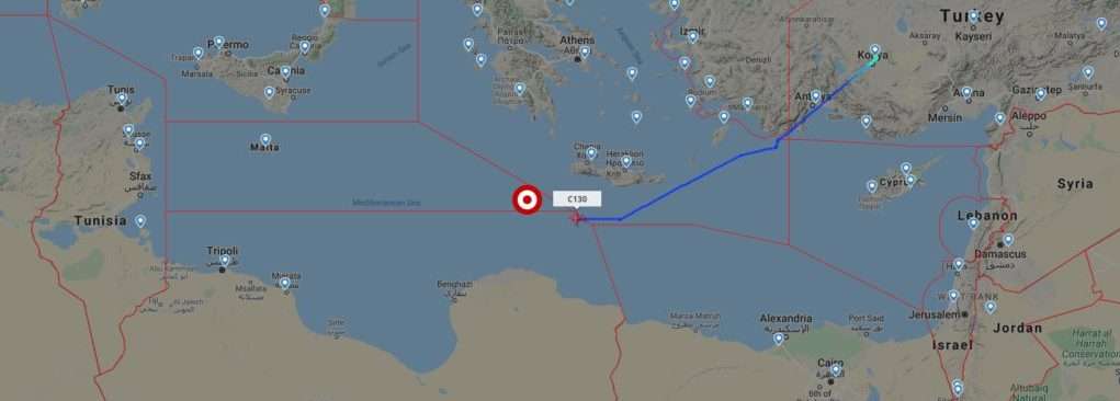 Misurata Suspicious, Unprecedented Turkish Air Activity off Libyan Coast