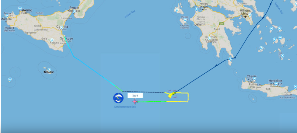 Turkey IRINI Mission tracks Turkish ship off the Libyan coast