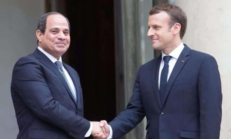 Sisi and Macron (Archive)