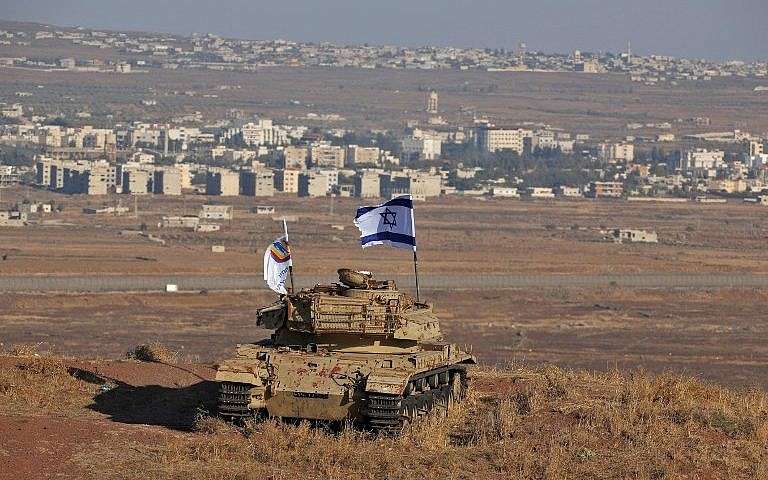 Israeli Army: Serious Incident in Golan Heights