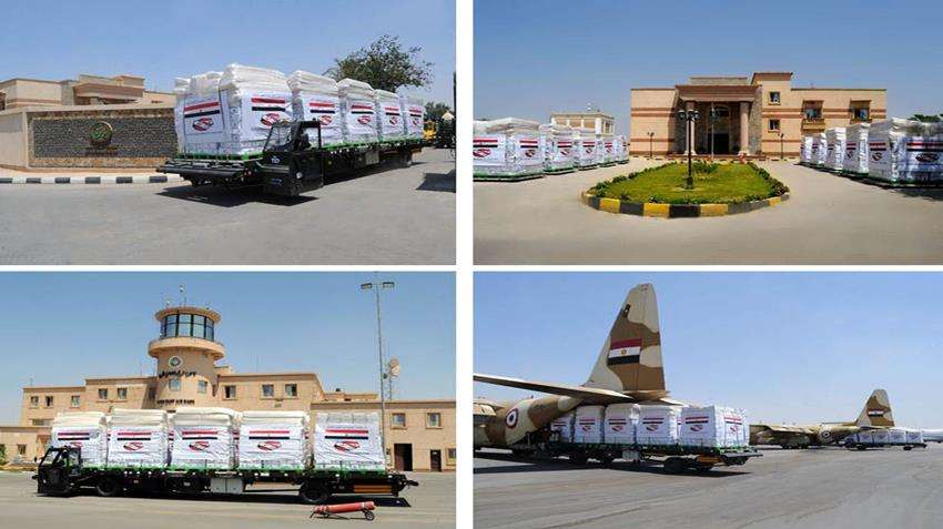 Egypt Sends 6th Batch of Emergency Aid to Lebanon