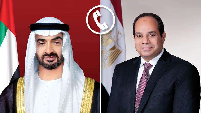 Sisi Congratulates Abu Dhabi's MBZ on Peace Deal