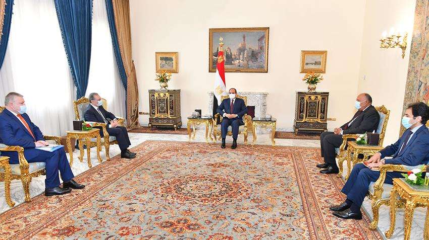 Sisi, Armenia's FM Affirm Importance of Undermining Foreign Interventions Regionally