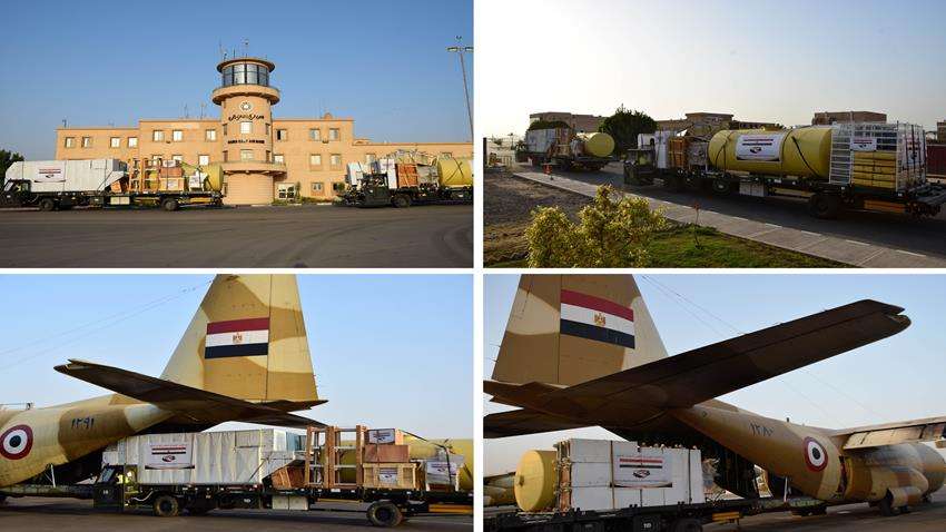 Egypt Sends Sudan 2 Planes Carrying with Bread Production Lines