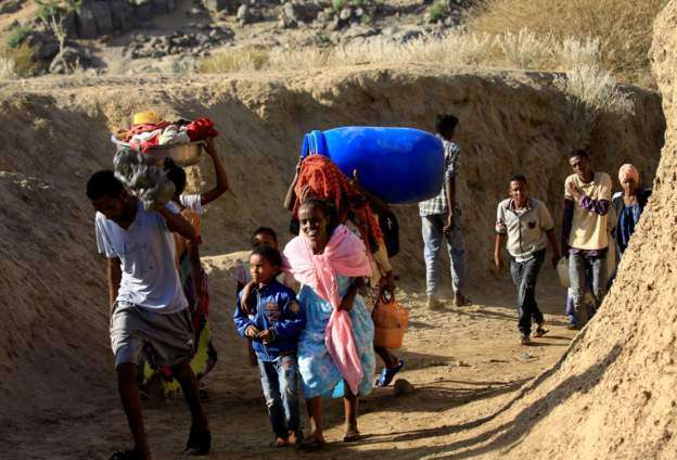 Refugees Fleeing to Sudan 