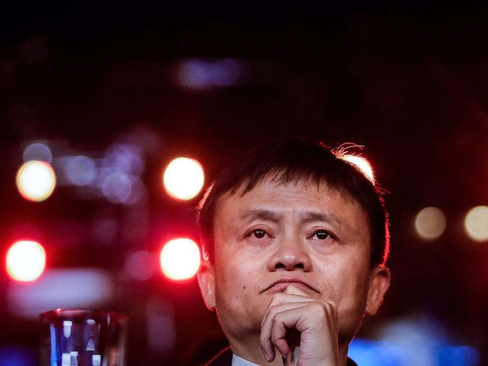 Alibaba's founder Ma