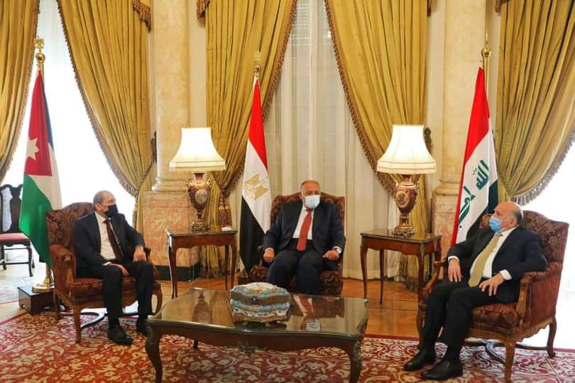 Egypt, Iraq, Jordan FMs Hold Tripartite Meeting in Cairo