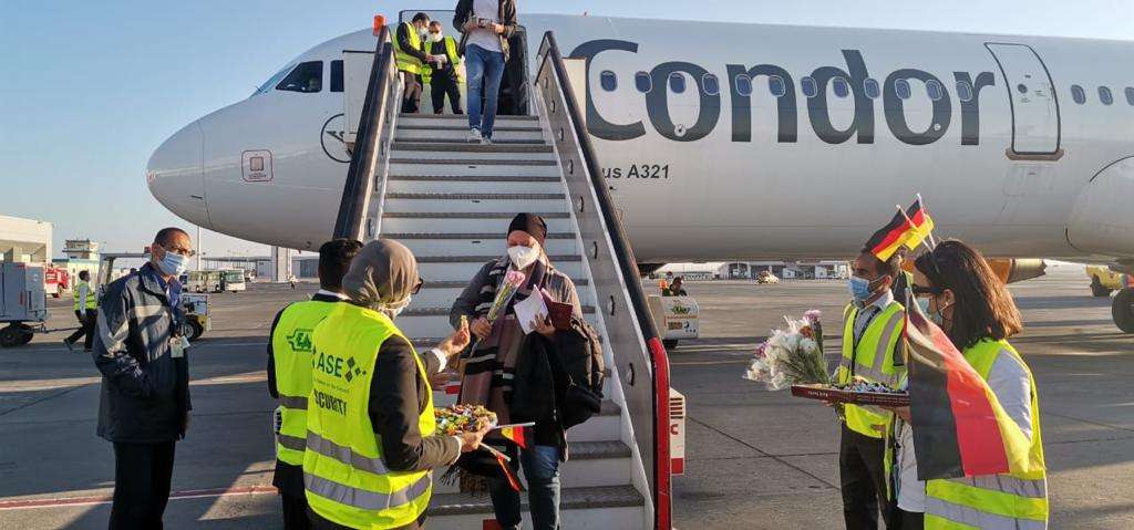Hurghada Airport receives 1st Flight from German Airline Condor