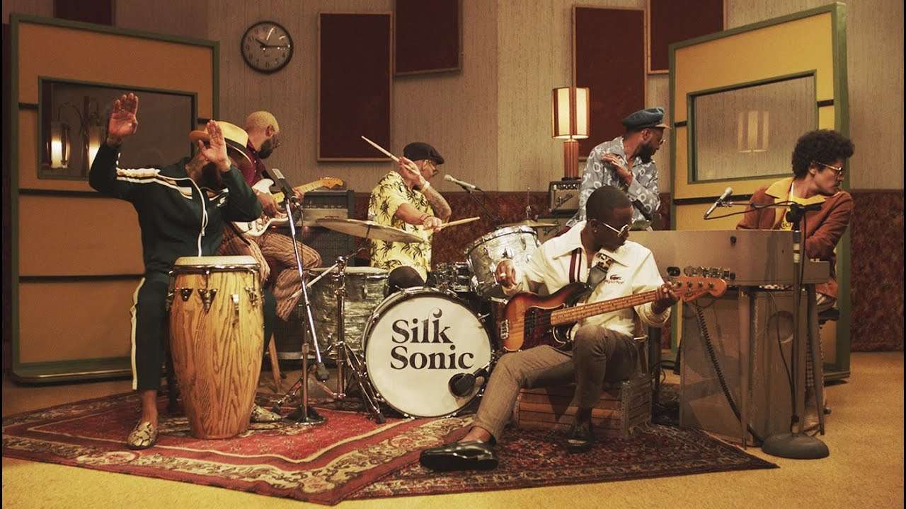 Bruno Mars, Anderson .Paak’s 'Silk Sonic' band first video (via Google)