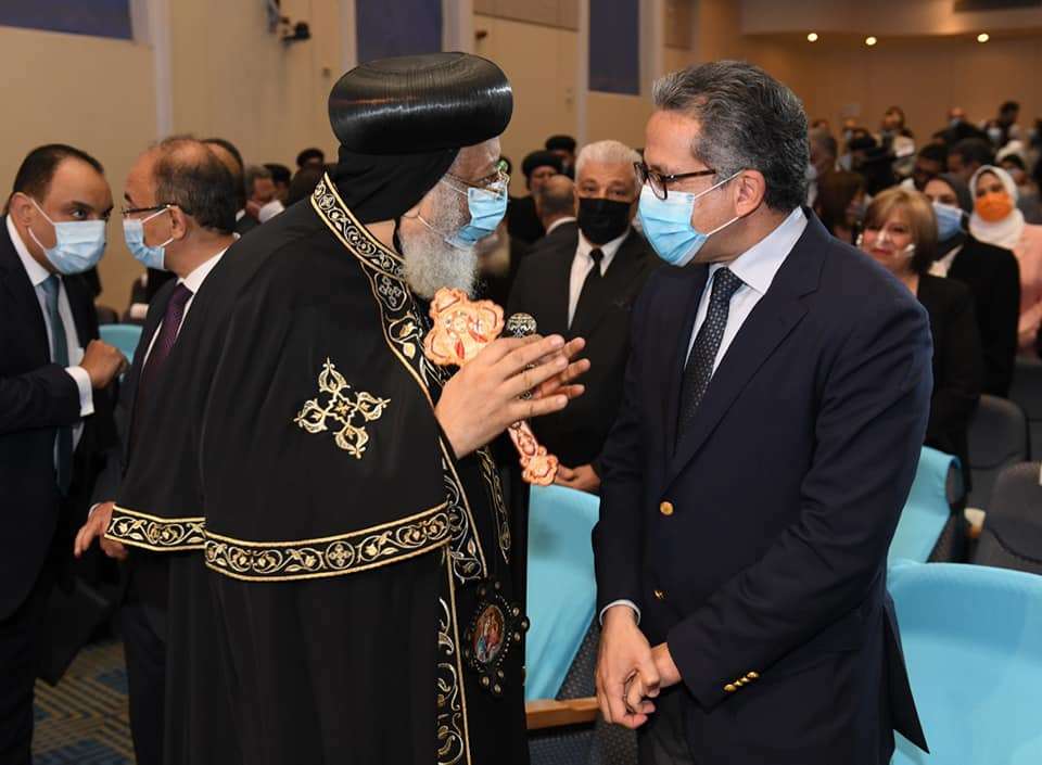 Minister of Tourism& Antiquities Participates in Anniversary of Entering of Holy Family into Egypt