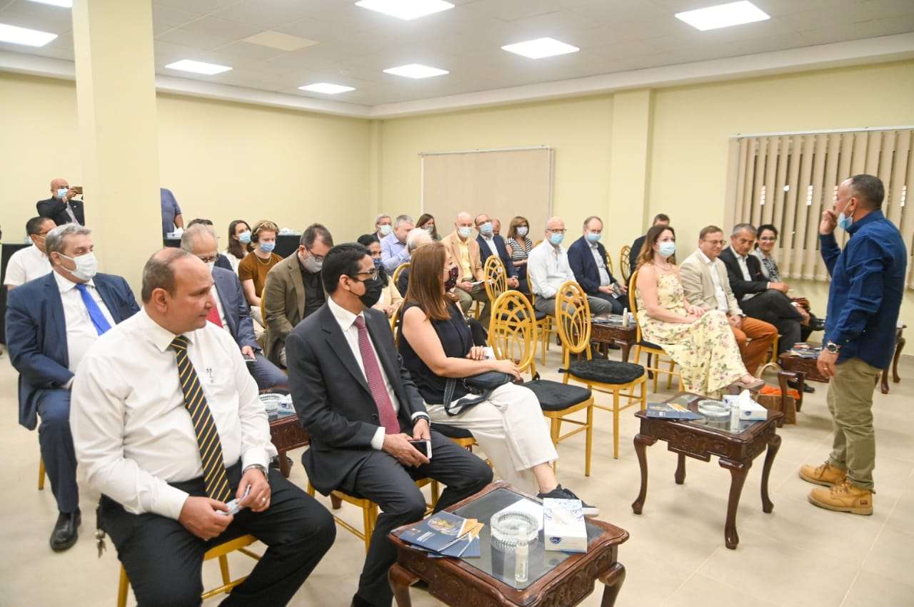Foreign Ambassadors Visit Egyptian Replicas Factory