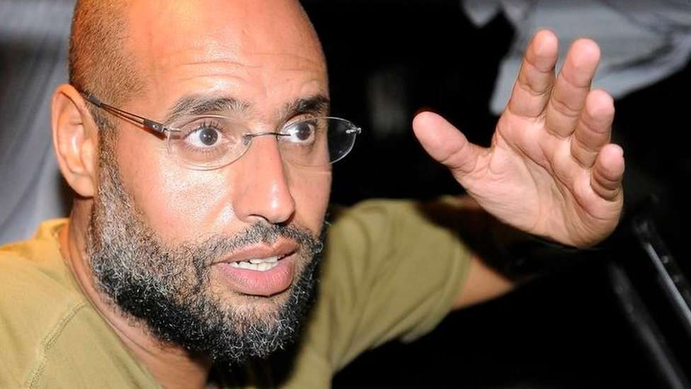 Libya's Dbeibeh: Saif al-Islam Gaddafi Can Run for President