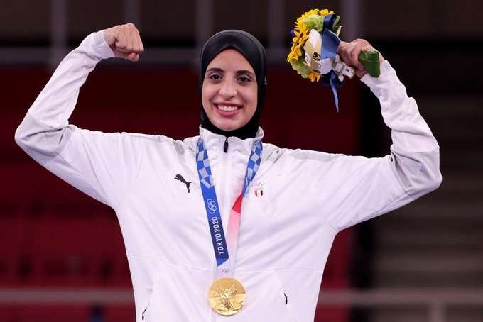 Feryal Ashraf Gets 1st Gold Karate Metal for Egypt