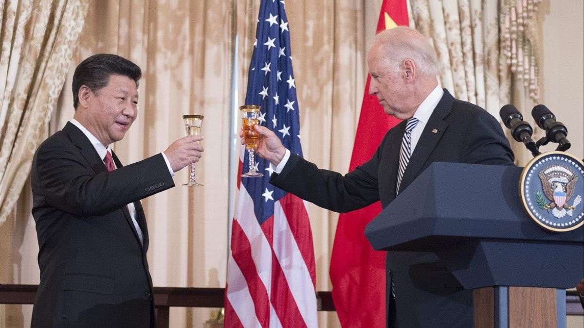Biden with China's Xi