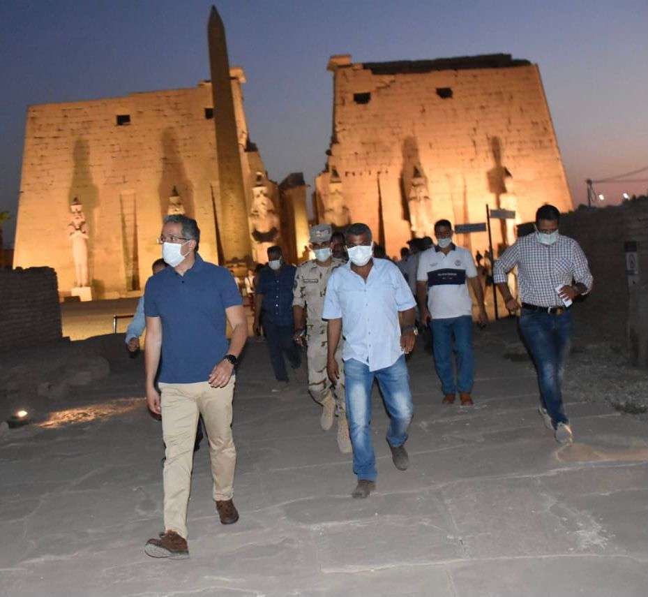 Minister of Tourism and Antiquities Khaled El-Anany