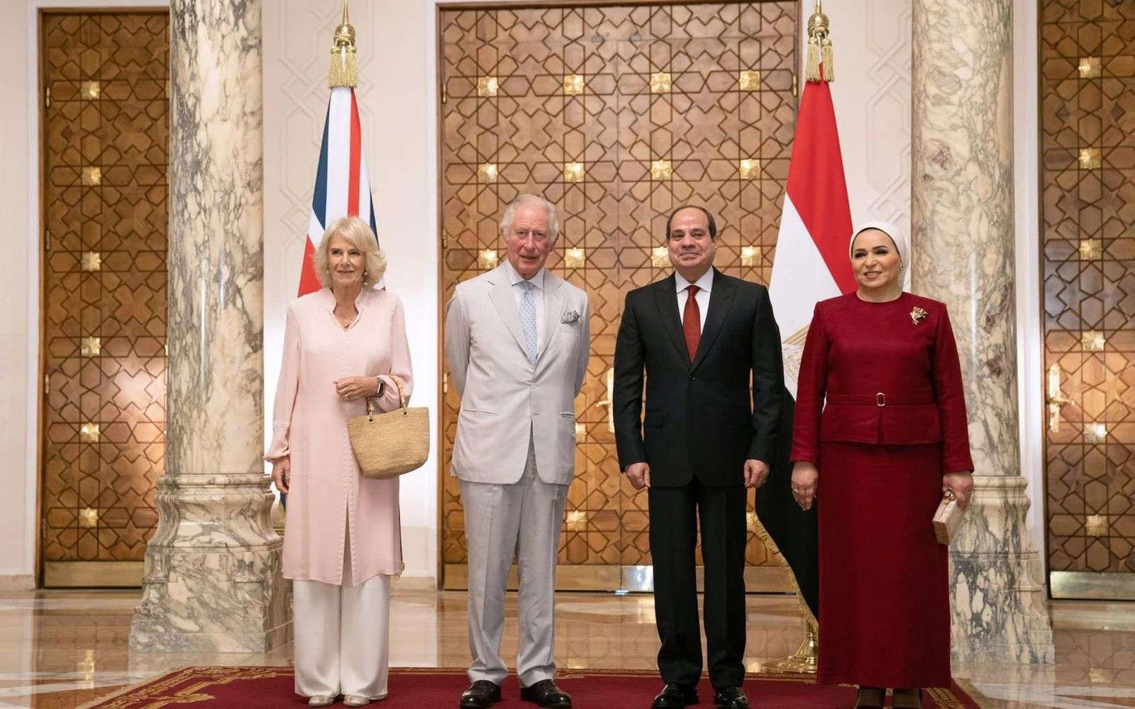 In Pics: Sisi, First Lady Receive Prince Charles, Camilla