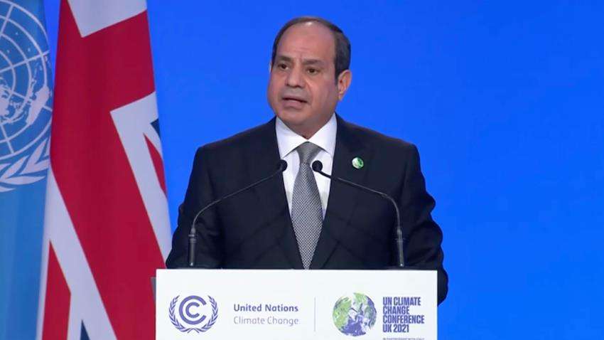 Full Speech of Egypt's Sisi at Glasgow's COP-26