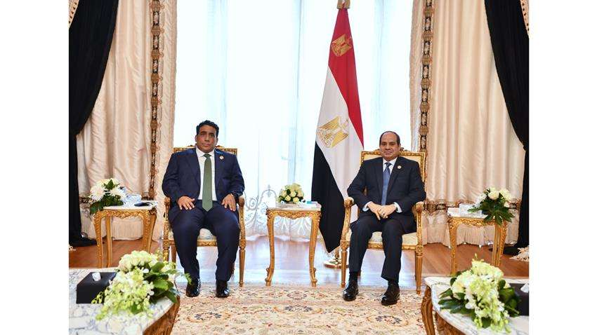 Sisi: Egypt’s Prime Goal is to Achieve Peace, Security in Libya