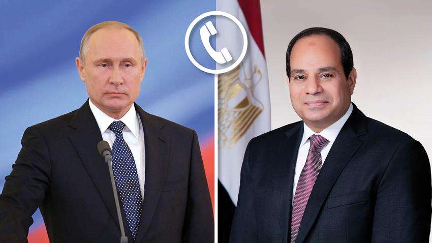 Sisi, Putin Discuss Bilateral Relations, Regional Issues