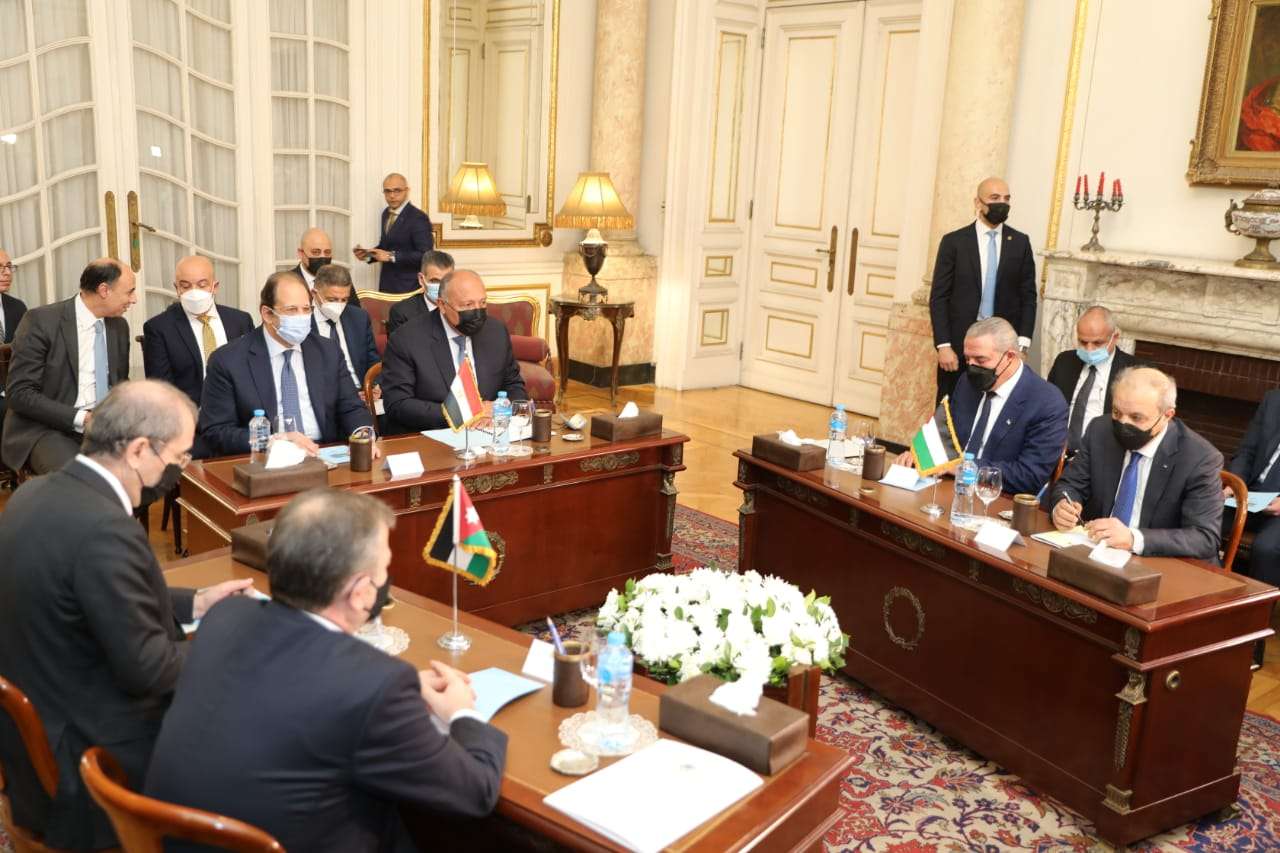 Cairo Hosts Tripartite Ministerial Meeting on Palestinian Issue