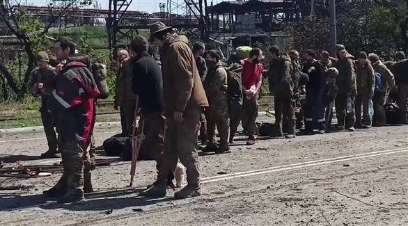 Russia: 771 Ukrainian Soldiers Surrender At Azovstal Plant | Sada Elbalad