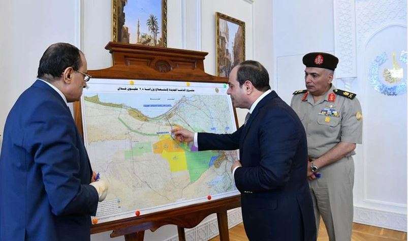 Sisi Follows up on New Delta Project